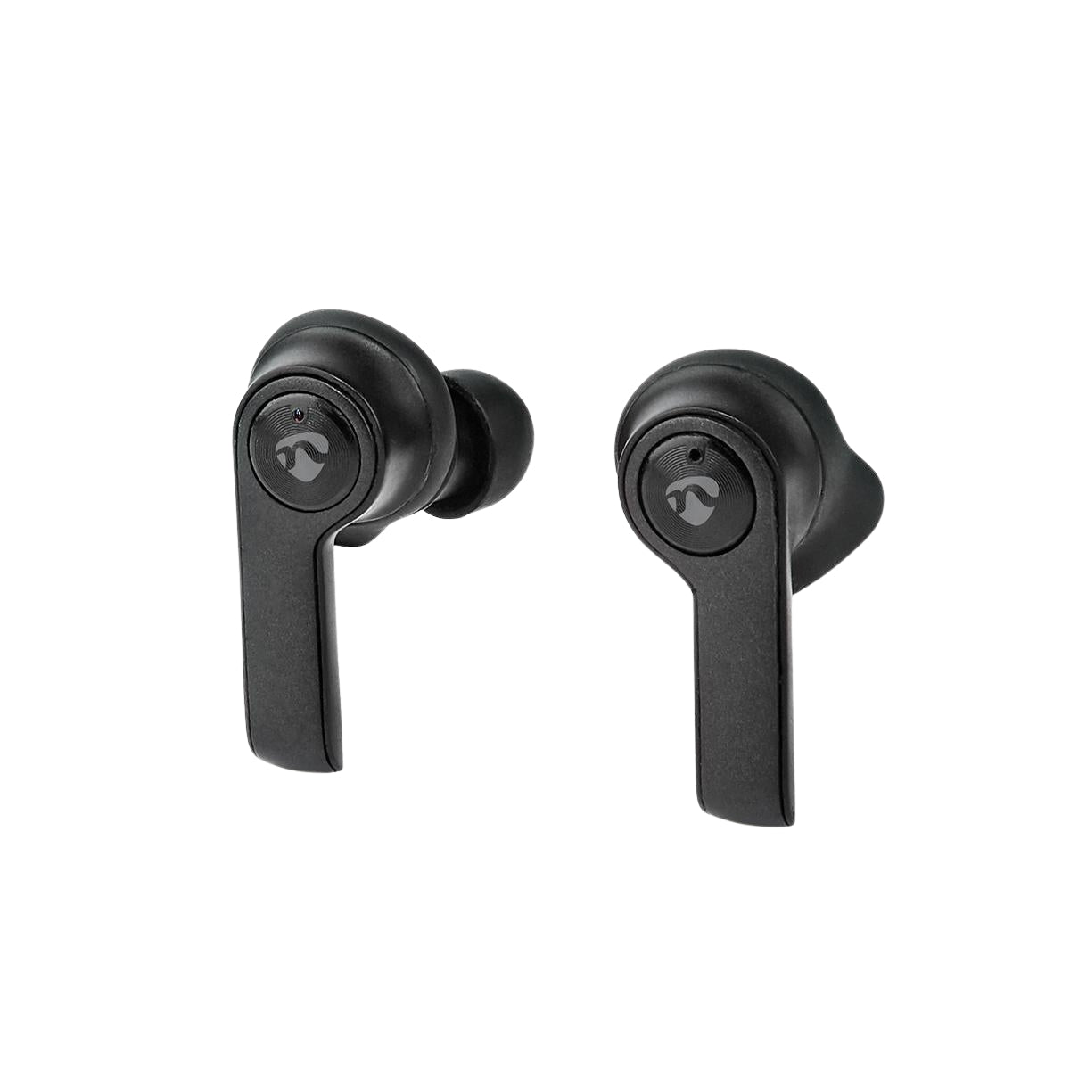 Fully Wireless Headphones | Bluetooth® | Maximum battery life: 3.5 hours | Press Control | Battery cover | Built-in microphone | Support for voice control | Ear Wings | Black