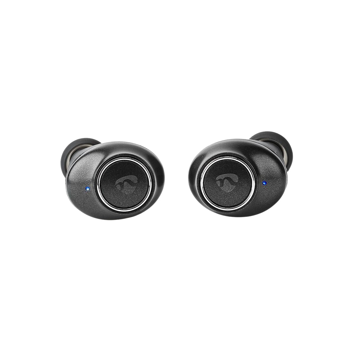 Fully Wireless Headphones | Bluetooth® | Maximum battery life: 4 hours | Press Control | Battery cover | Built-in microphone | Support for voice control | Speaker function | Silver / Black