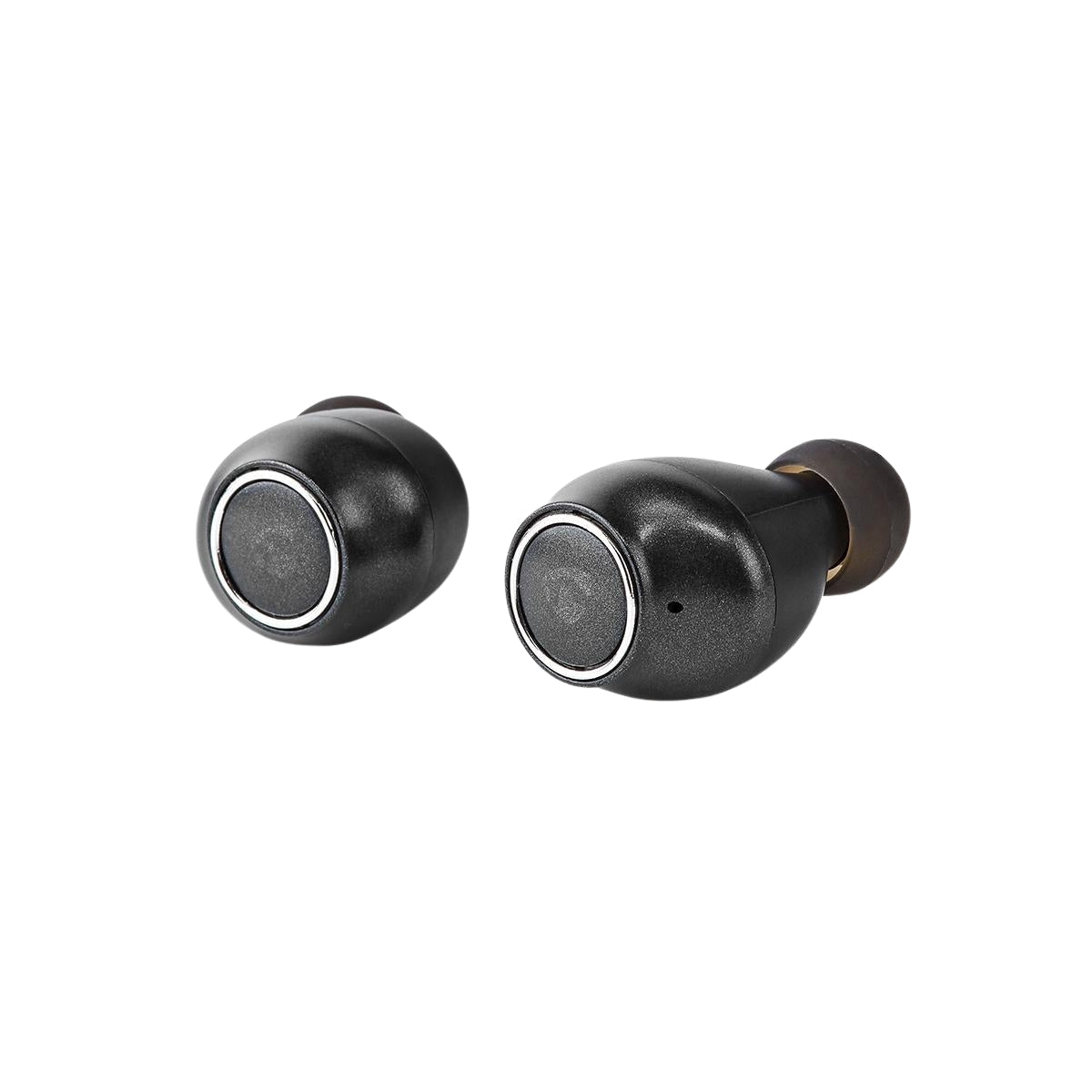 Fully Wireless Headphones | Bluetooth® | Maximum battery life: 4 hours | Press Control | Battery cover | Built-in microphone | Support for voice control | Speaker function | Silver / Black