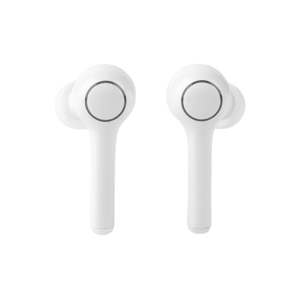Fully Wireless Headphones | Bluetooth® | Maximum battery life: 6 hours | Press Control | Battery cover | Built-in microphone | Support for voice control | White