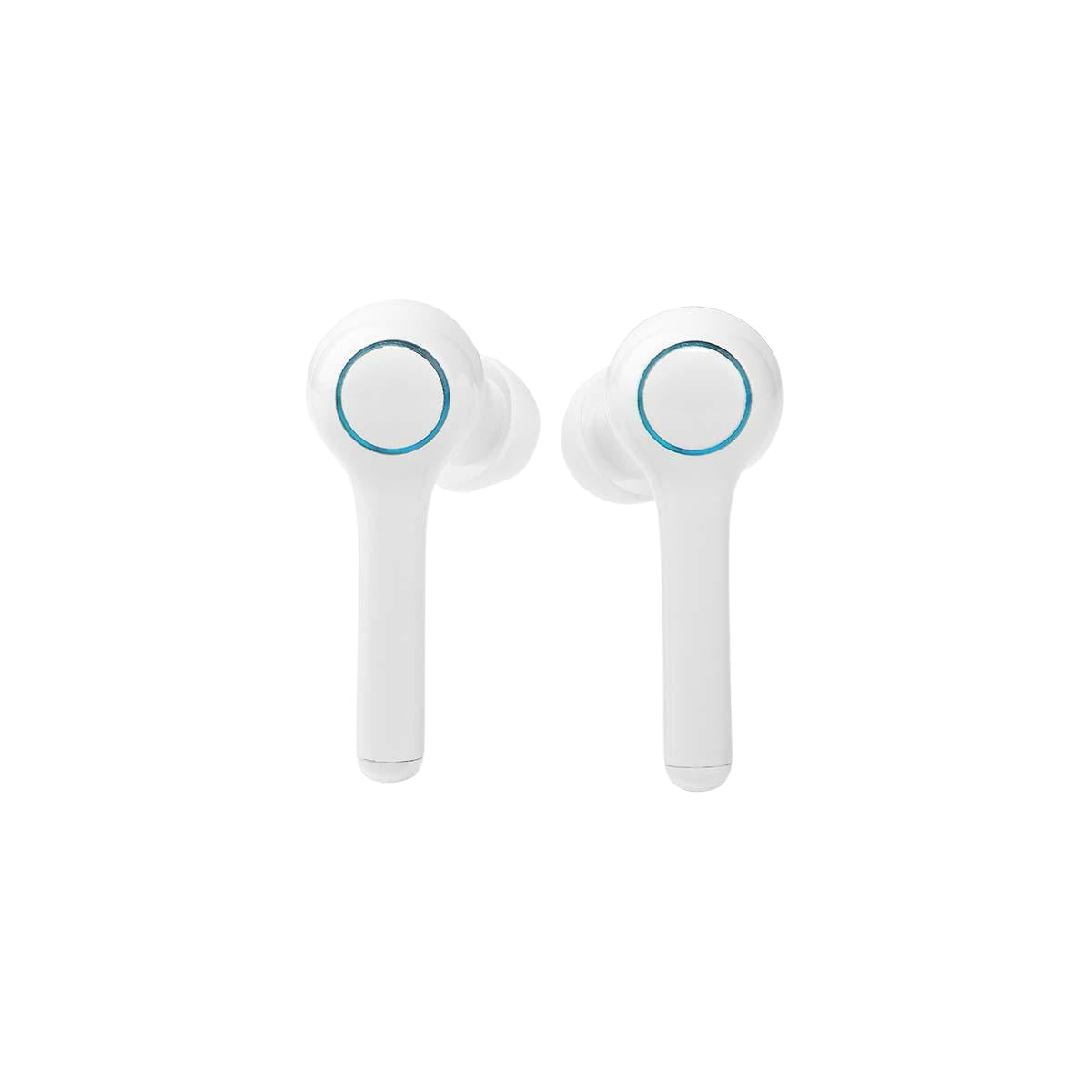 Fully Wireless Headphones | Bluetooth® | Maximum battery life: 6 hours | Press Control | Battery cover | Built-in microphone | Support for voice control | White