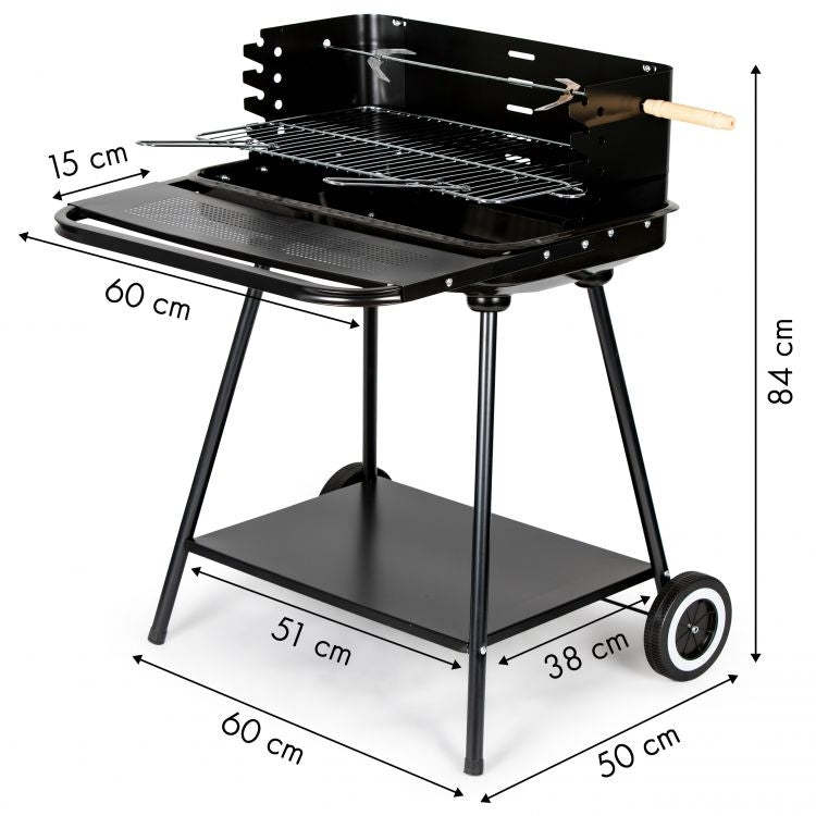 GARDEN BARBEUE WITH SKEWER