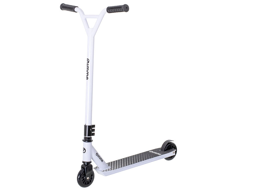GIMMIK Stunt scooter STIV wheels 100mm reinforced construction white