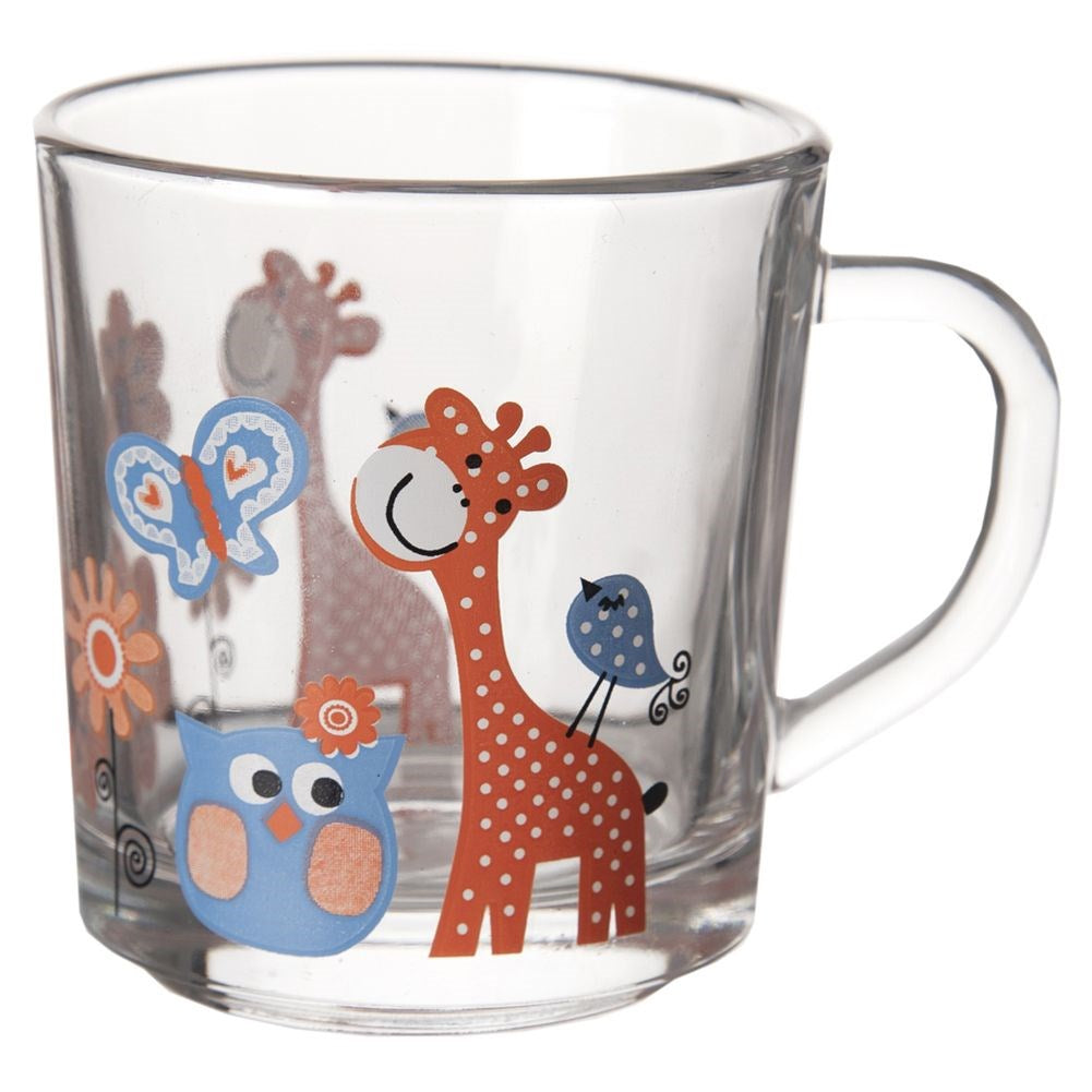 GIRAFFE glass mug 250 ml