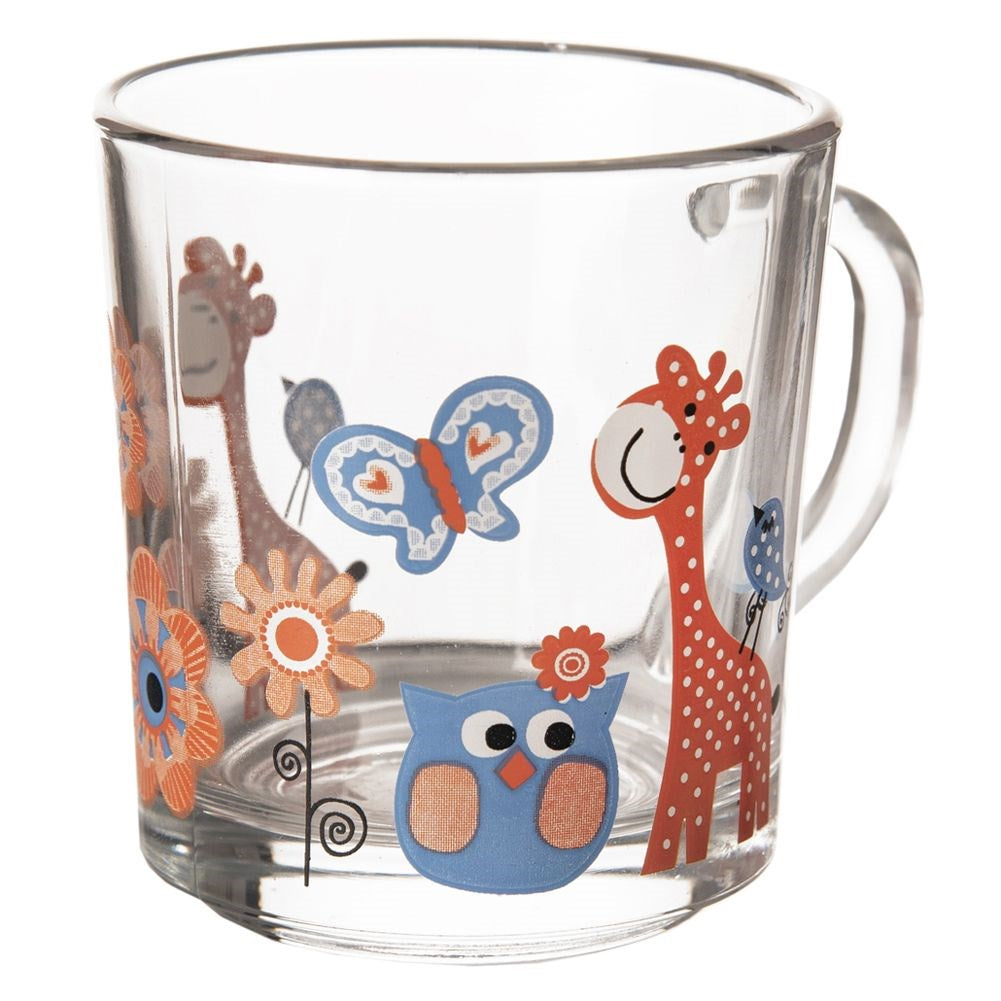 GIRAFFE glass mug 250 ml