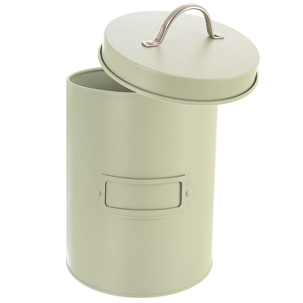 GREENISH 2.2 l metal storage container green