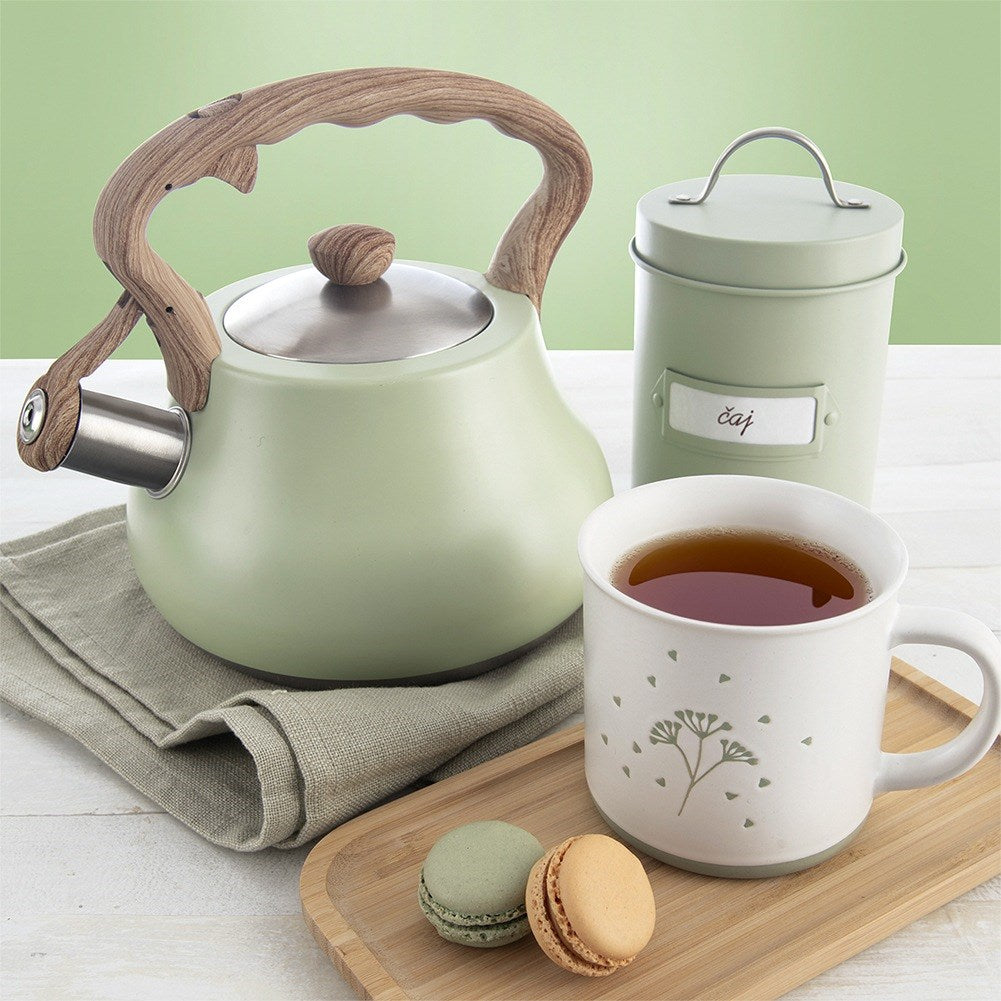 GREENISH 2.2 l metal storage container green