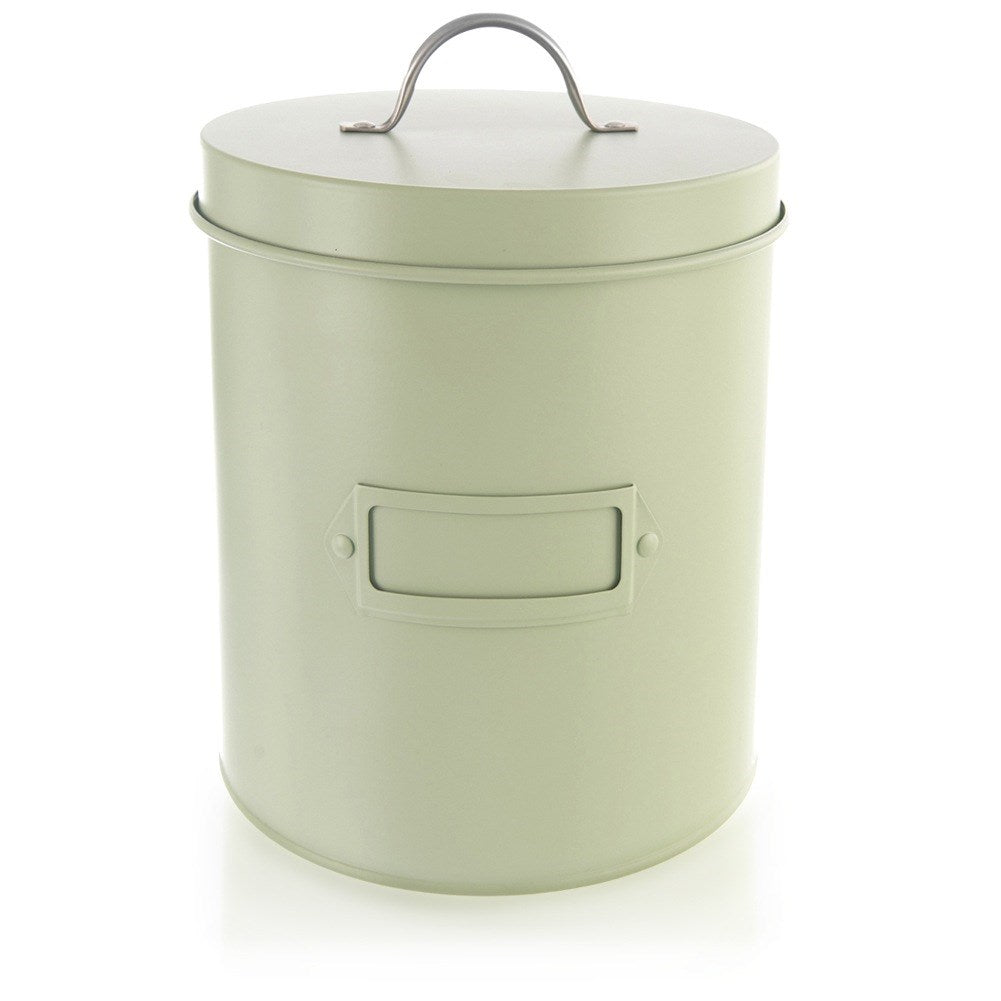 GREENISH 3.3 l metal storage container green
