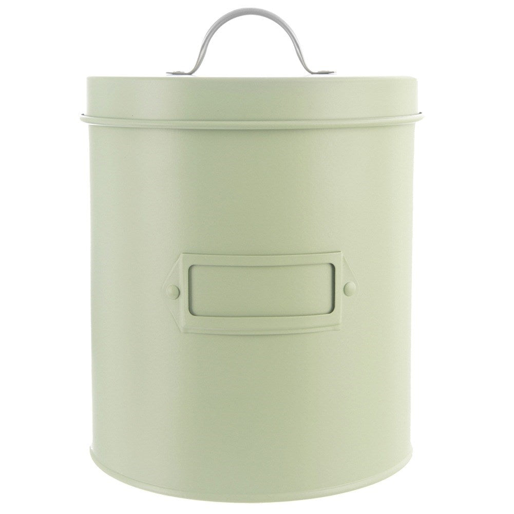 GREENISH 3.3 l metal storage container green