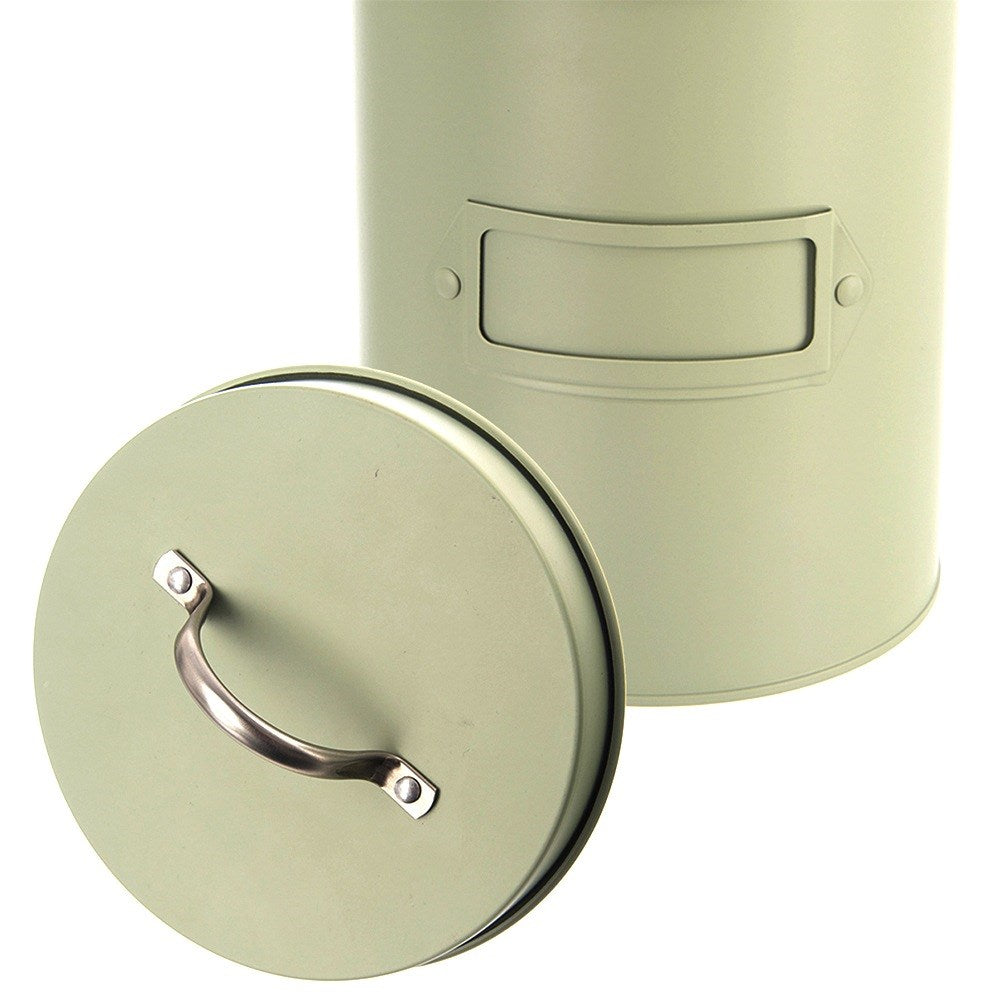 GREENISH 3.3 l metal storage container green