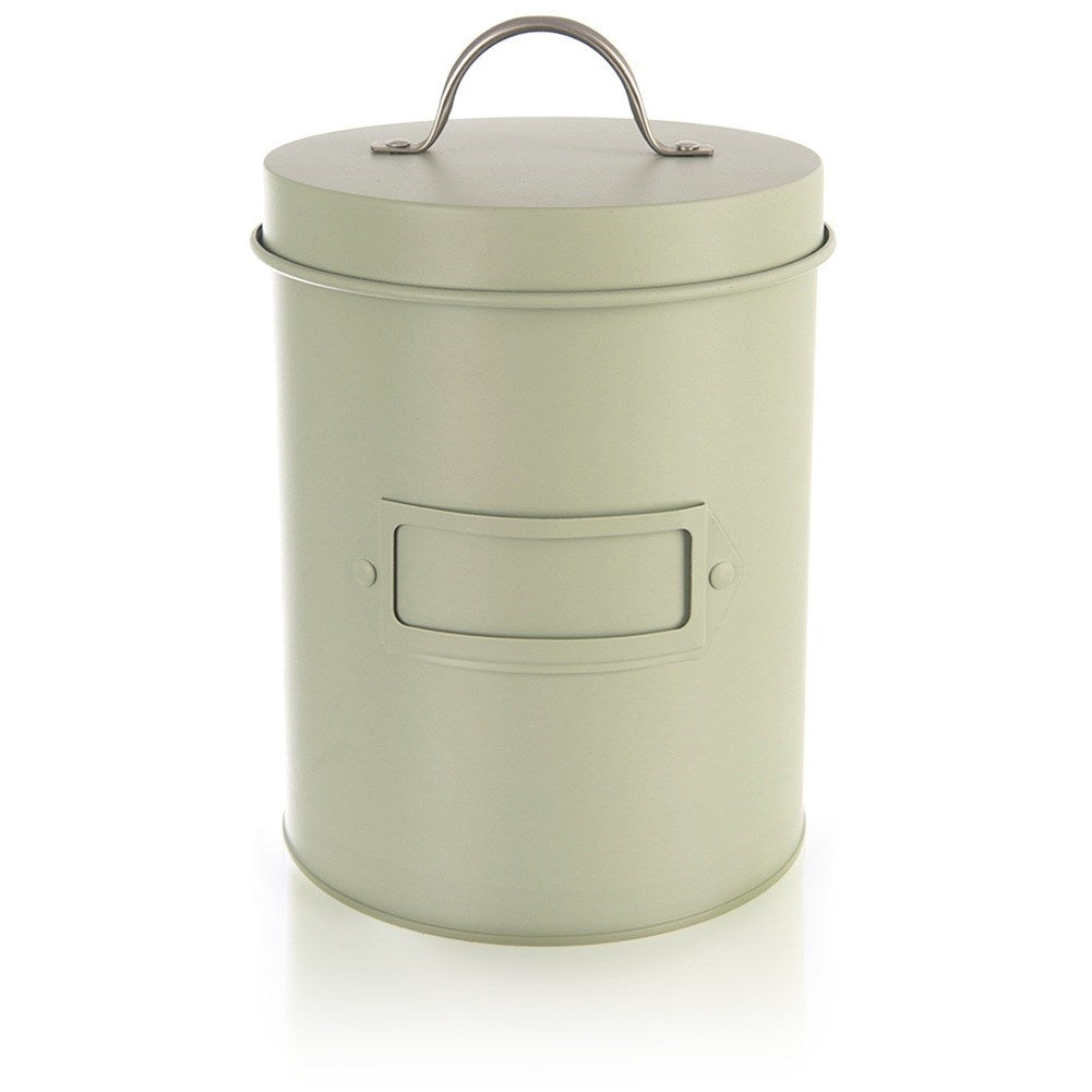 GREENISH metal storage container green 1.3 l