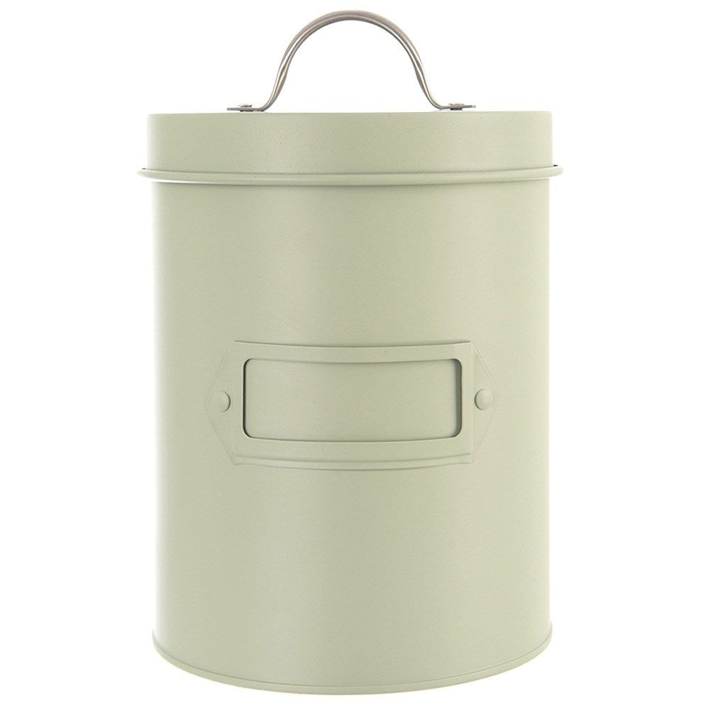 GREENISH metal storage container green 1.3 l
