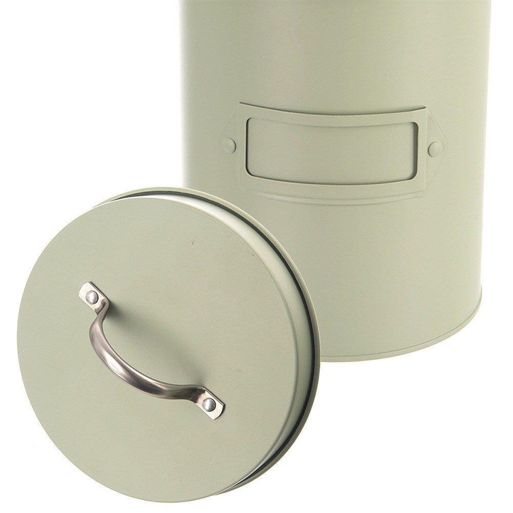 GREENISH metal storage container green 1.3 l