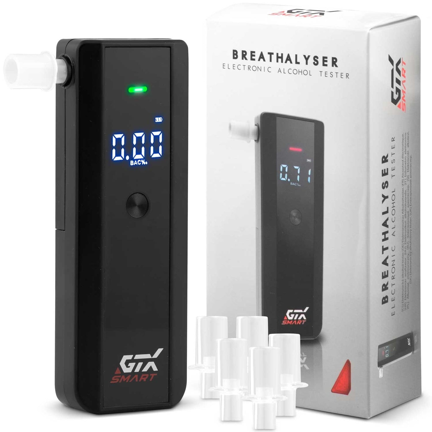 GTX Smart semi-premium breathalyzer
