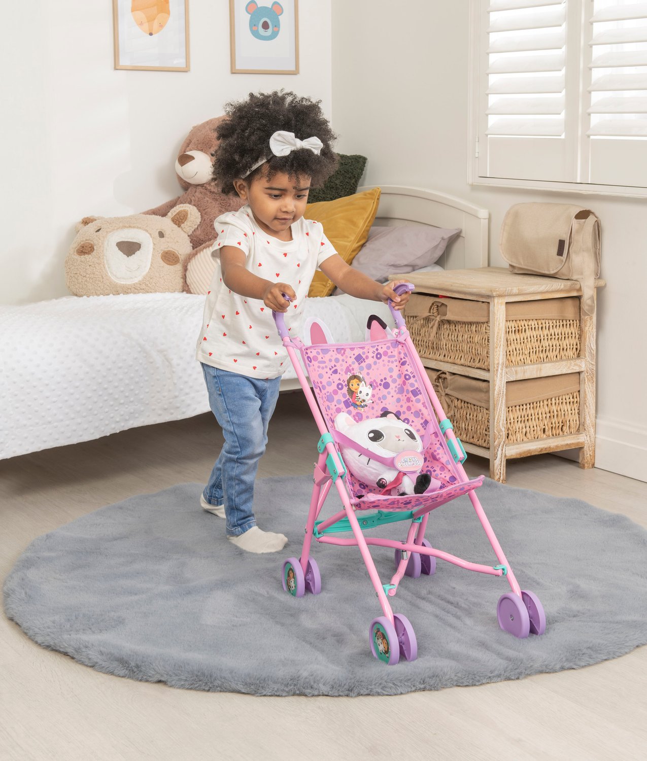 Gabby'S Dollhouse Doll Strollers