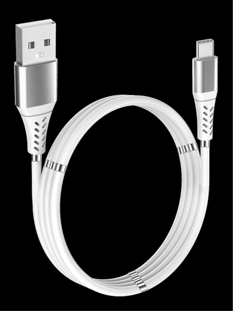 Gadgetmonster Magnetic USB-C Cable, 2.4A, 1m