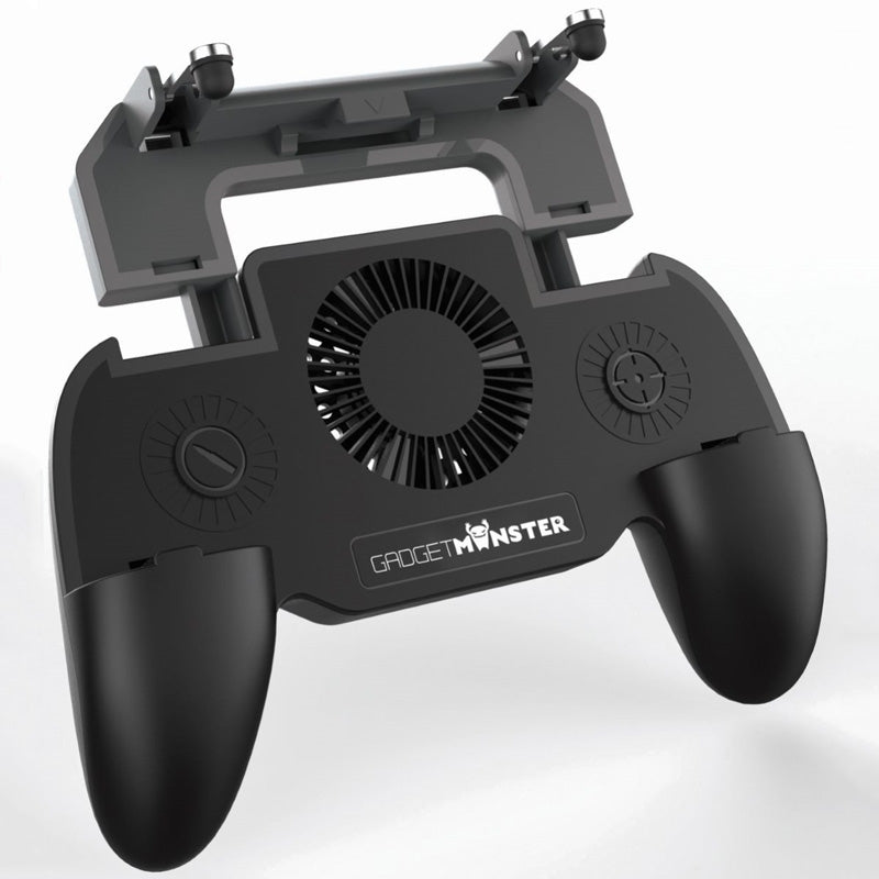 Gadgetmonster Mobile Game Controller 2000 mAh Powerbank - Black