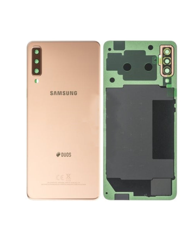 Galaxy A7 2018 Gold Back Cover