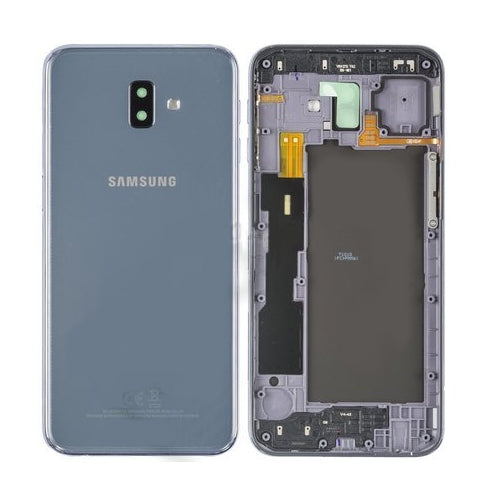 Galaxy J6 Plus Gray Back Cover