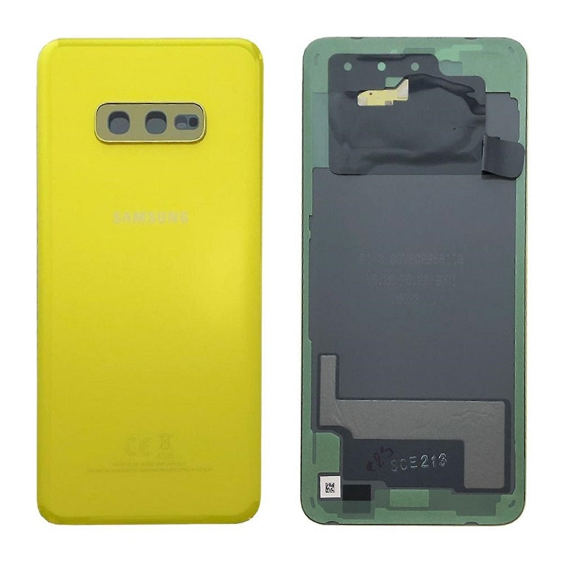 Galaxy S10e Yellow Back Cover