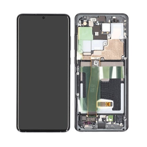 Galaxy S20 Ultra Display Black (No Front Camera)