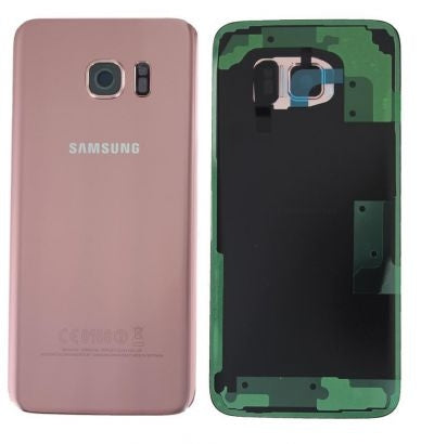 Galaxy S7 Edge Back Battery Cover Original - Rose Gold