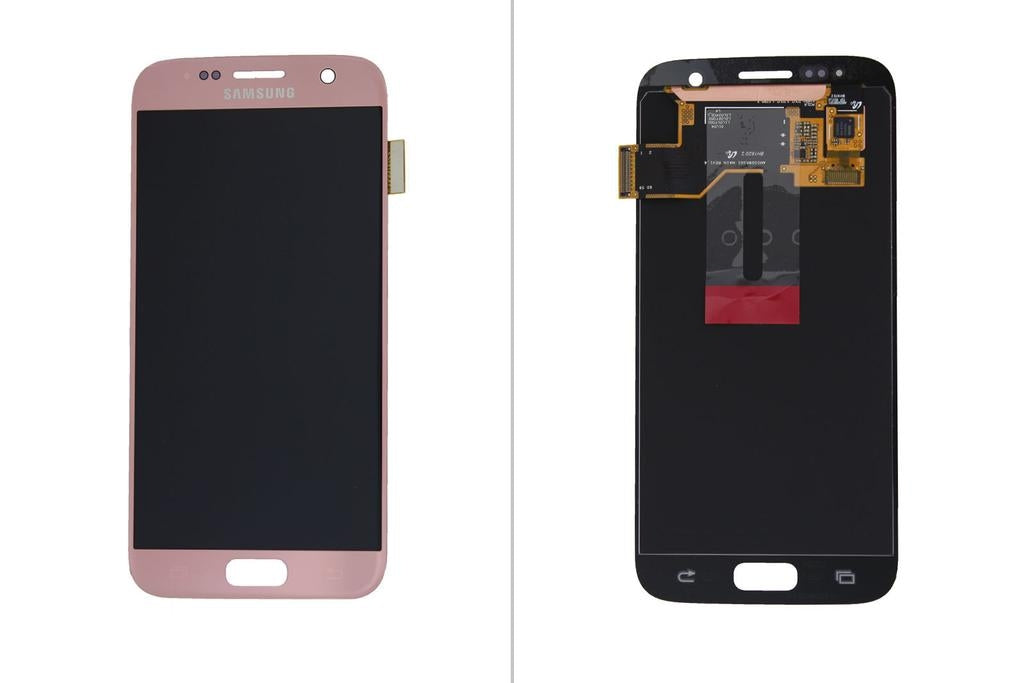 Galaxy S7 Pink Display