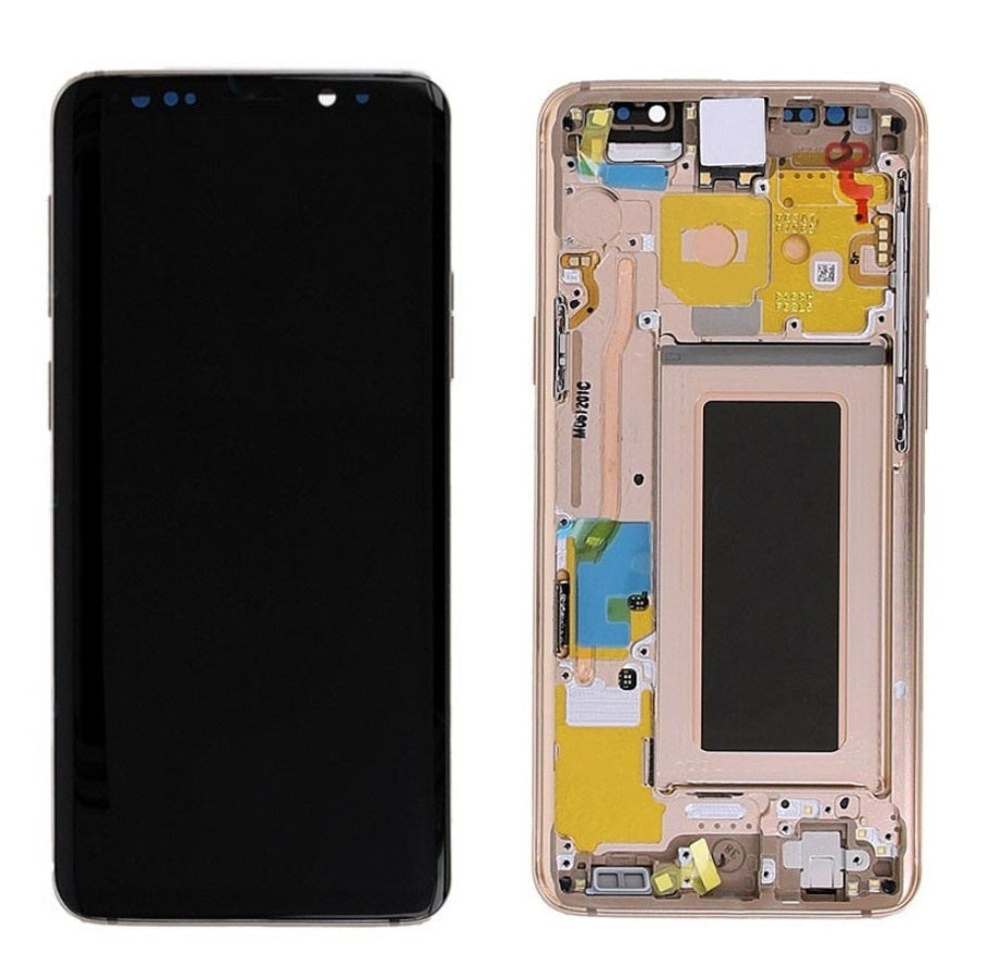 Galaxy S9 Pink Gold Display