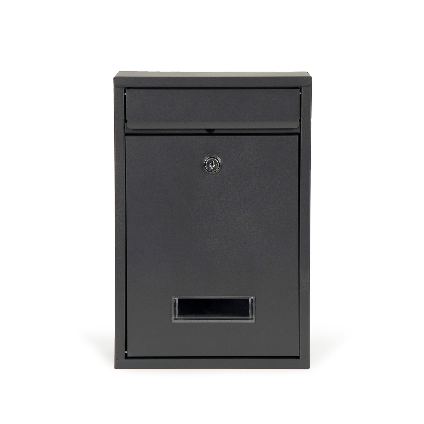 Galvanized steel letter mailbox
