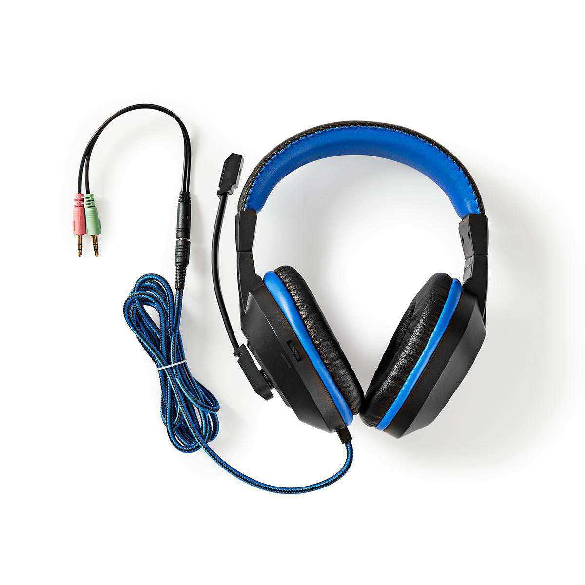 Gaming Combo Kit | 4-in-1 | Keyboard, headset, mouse and mouse pad | Blue / Black | QWERTY | US Layout