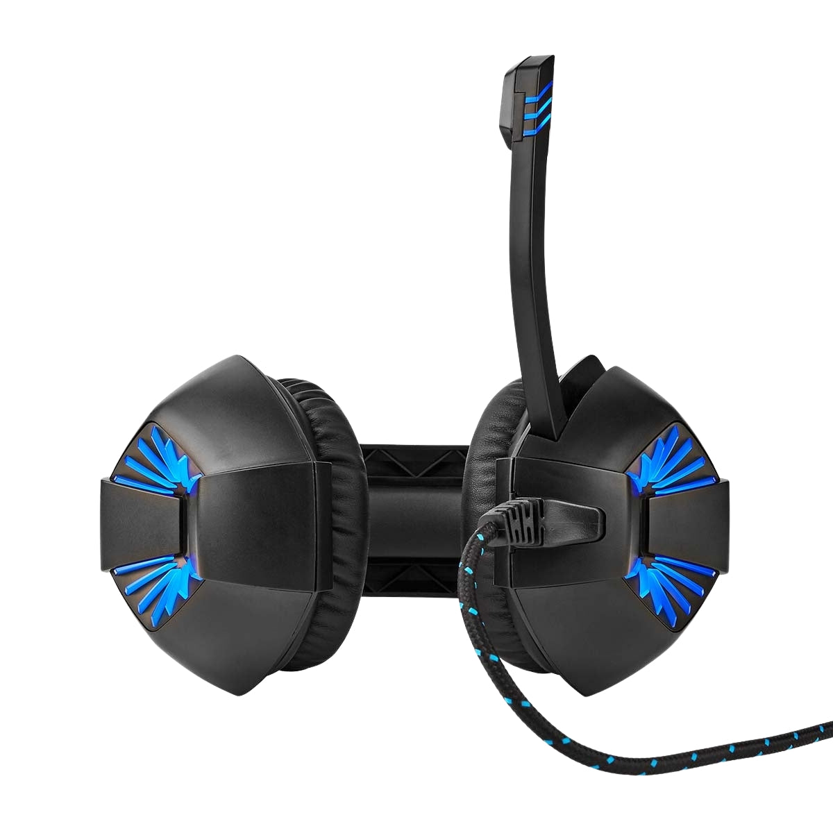 Gaming Headset | Over-Ear | Stereo | USB Type-A / 2x 3.5 mm | Foldable Microphone | 2.20 m | LEDs