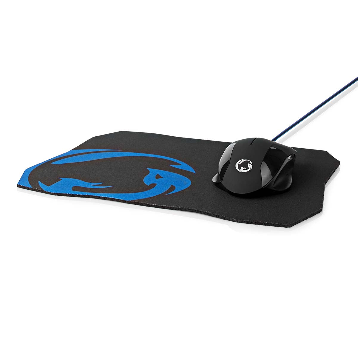 Gaming Mouse and Mouse Pad Set | Wire bound | 1200 / 2400 / 4800 / 7200 dpi | Adjustable DPI | Number of buttons: 6 | Right-handed | 1.50 m | Without Lighting
