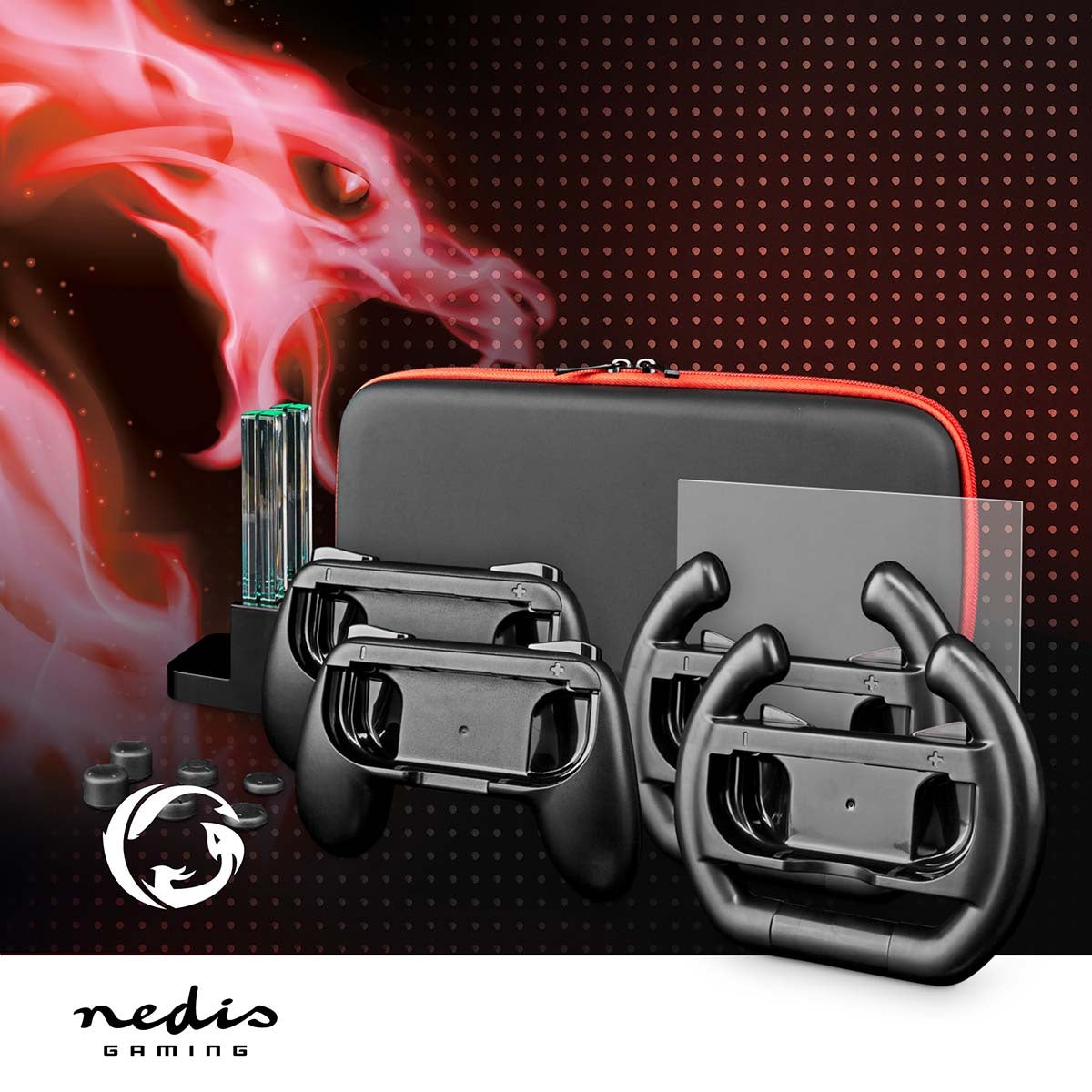 Gaming Starter Kit | Compatible with: Nintendo Switch (OLED) | 13-in-1