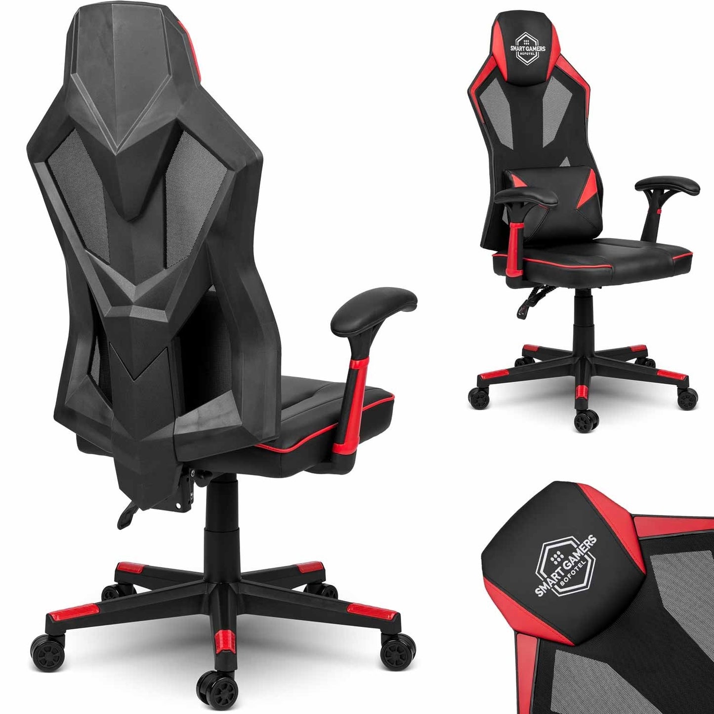 Gaming chair Shiro Black/Red
