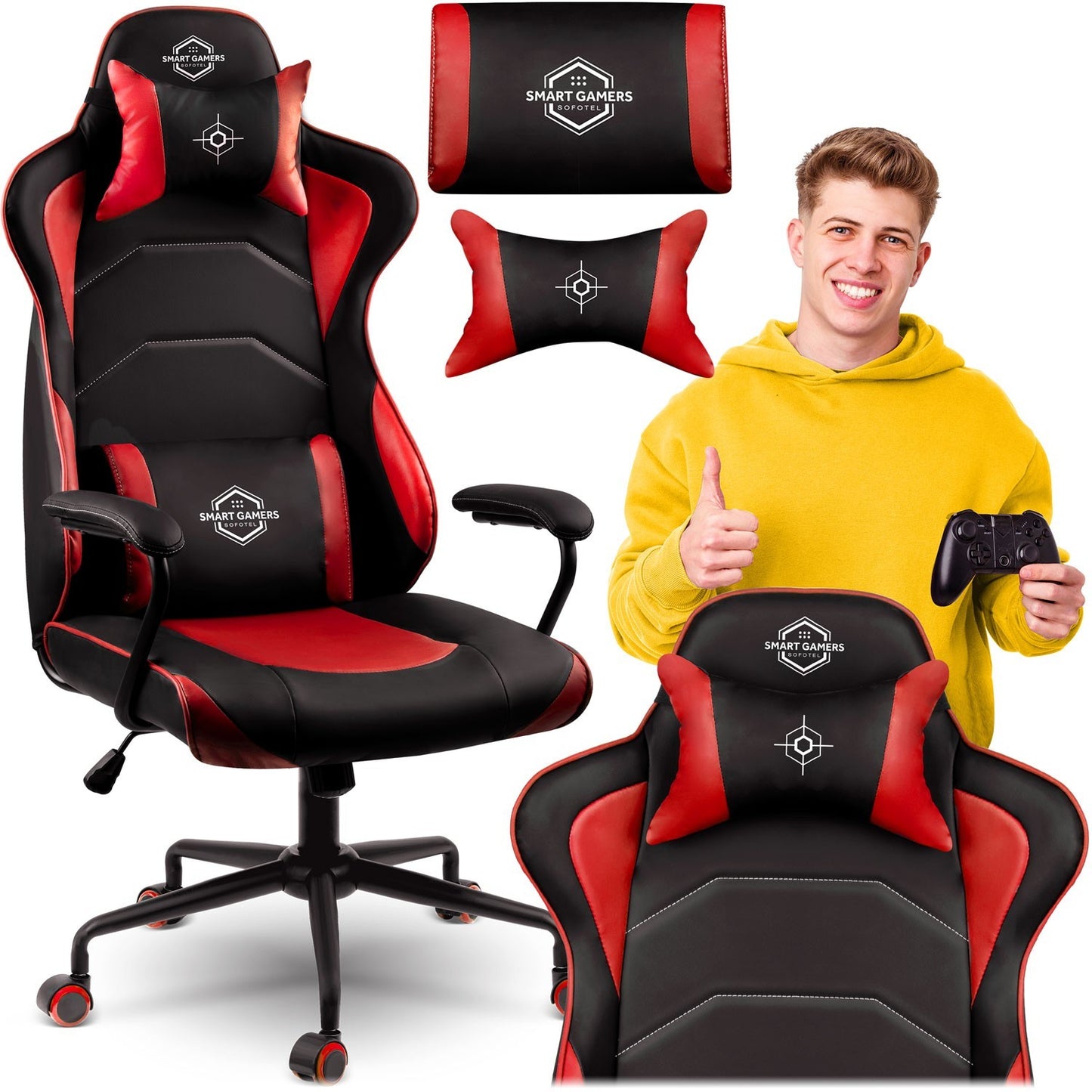 Gaming chair Sofotel Katarina - Red - 2590