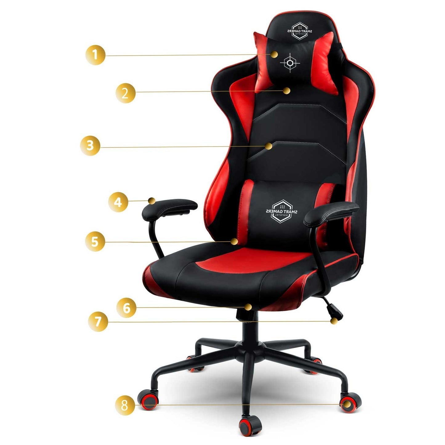 Gaming chair Sofotel Katarina - Red - 2590