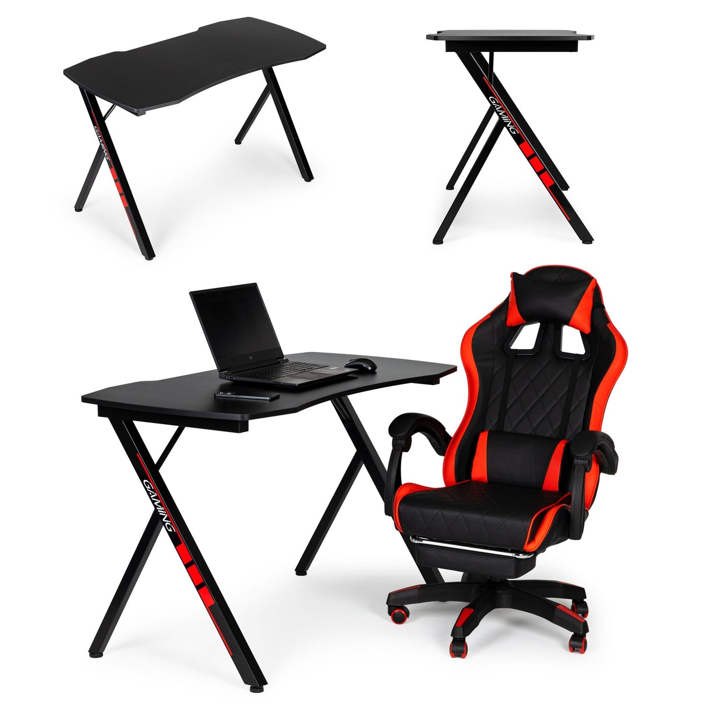 Gaming desk, computer table for gamer