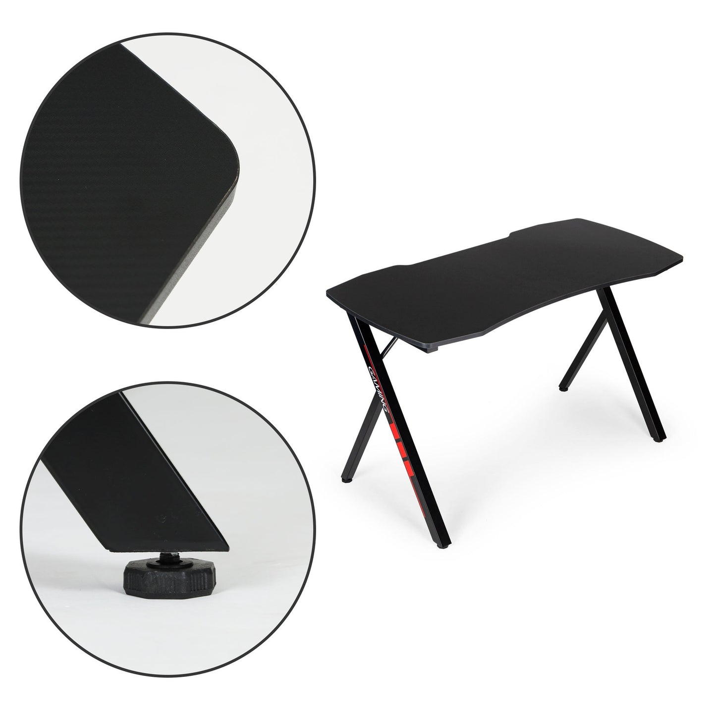 Gaming desk, computer table for gamer