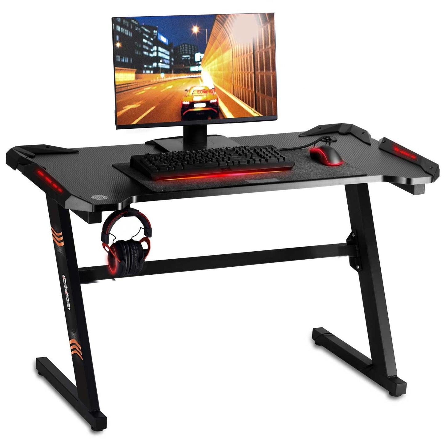 Gaming desk for gamer LED CRIT 258000