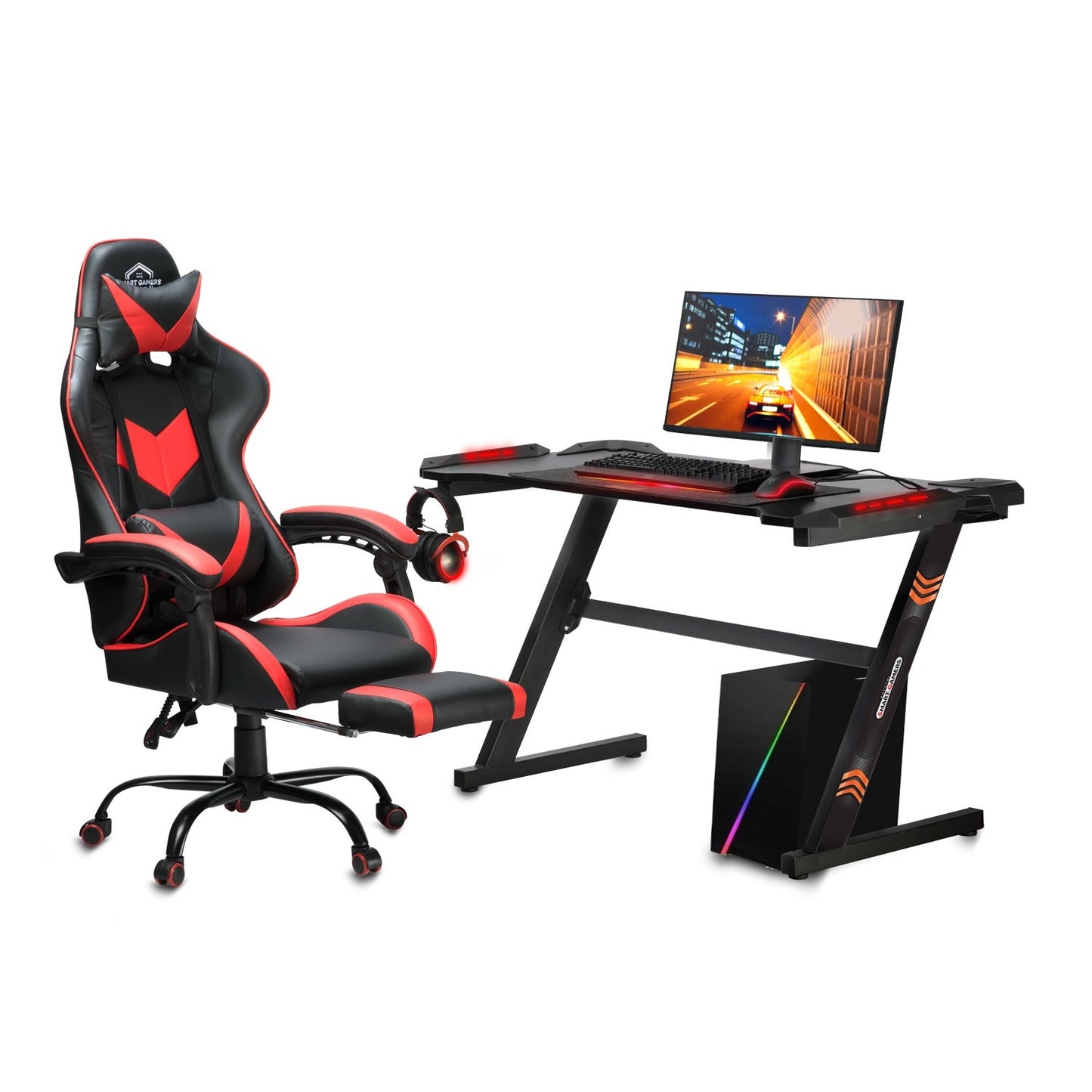 Gaming desk for gamer LED CRIT 258000