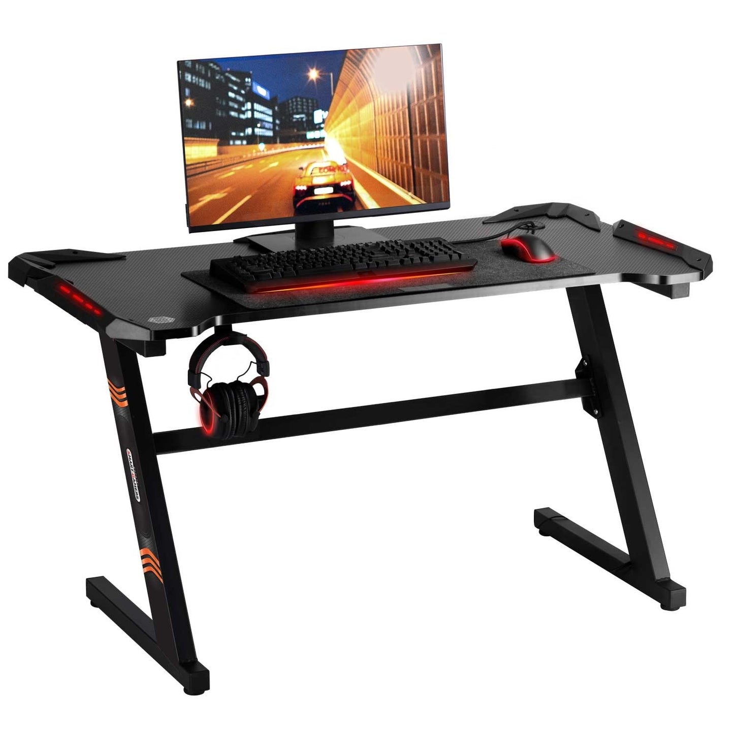 Gaming desk for gamer LED CRIT 258000