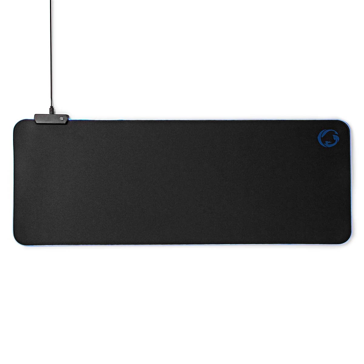 Gaming mouse pad | Rubber / Microfiber | Black