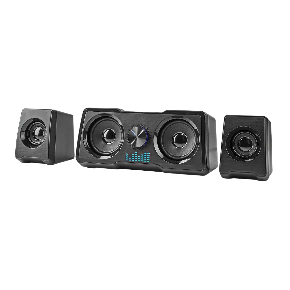 Gaming speakers | Speaker channels: 2.2 | USB Power | 3.5 mm Male | 48 W| LEDs | Volume control