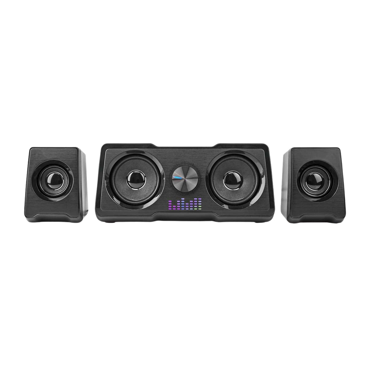 Gaming speakers | Speaker channels: 2.2 | USB Power | 3.5 mm Male | 48 W| LEDs | Volume control
