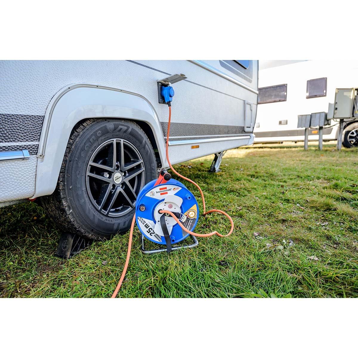 Garant G CEE 3 IP44 Kabelhaspel voor camping en maritieme doeleinden 25m H07RN-F 3G2,5