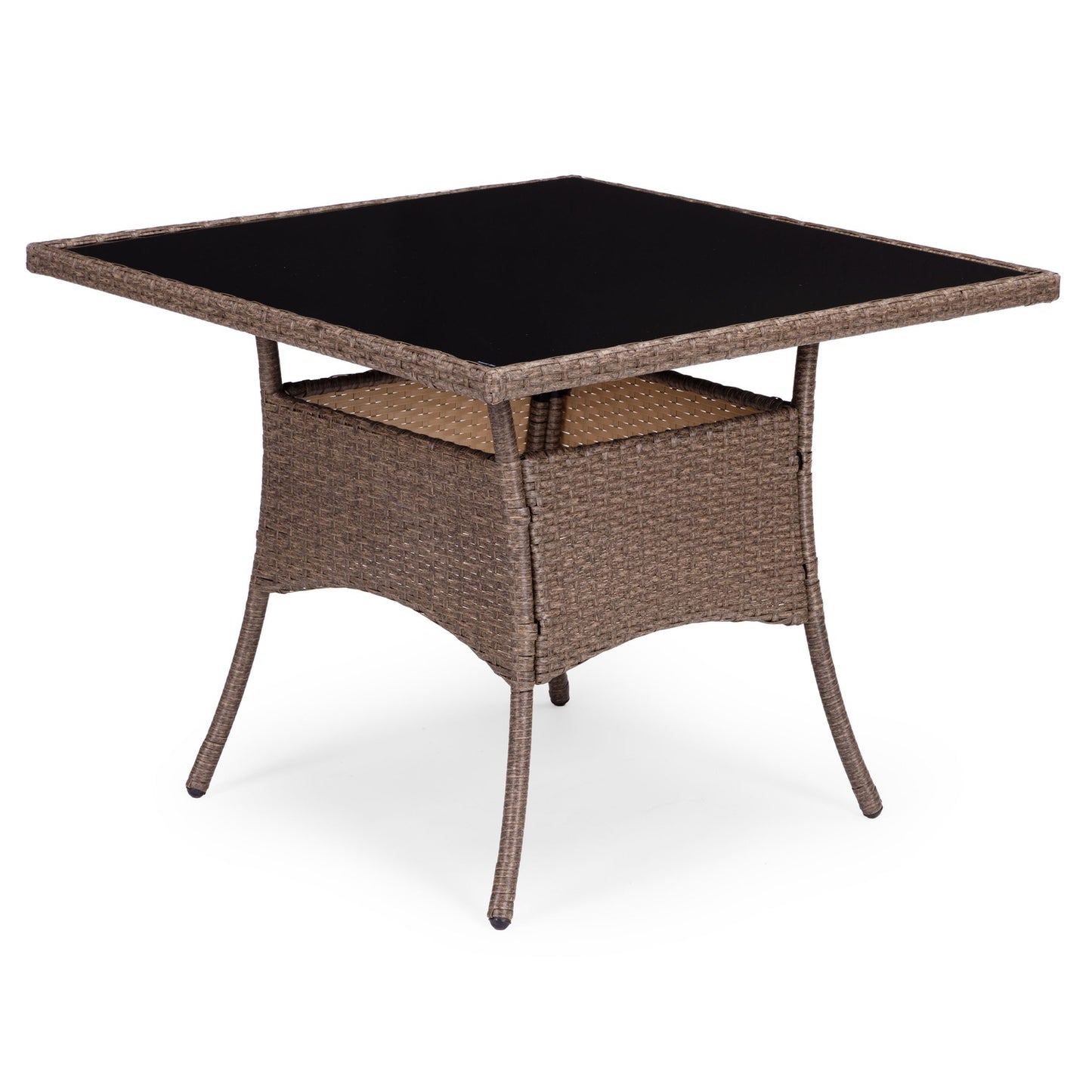 Garden Furniture Set with Rattan-Like Finish – 4 Chairs + Table MultiGarden