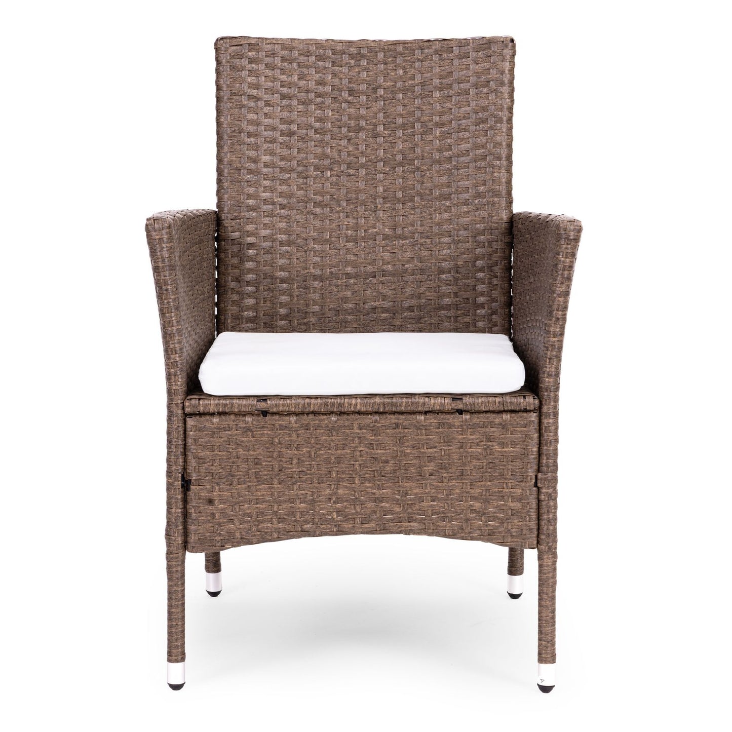 Garden Furniture Set with Rattan-Like Finish – 4 Chairs + Table MultiGarden