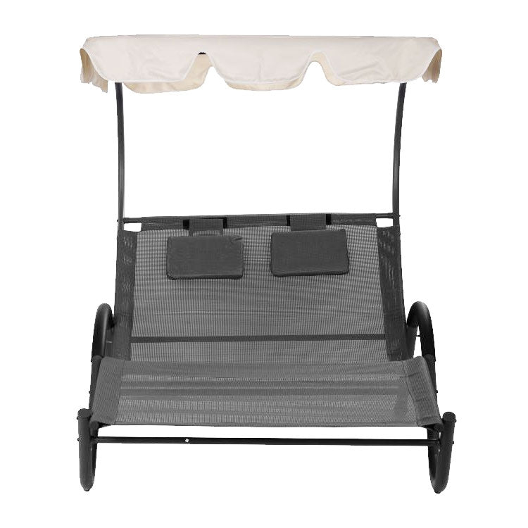 Garden Lounger with Canopy – Swing Hammock MultiGarden