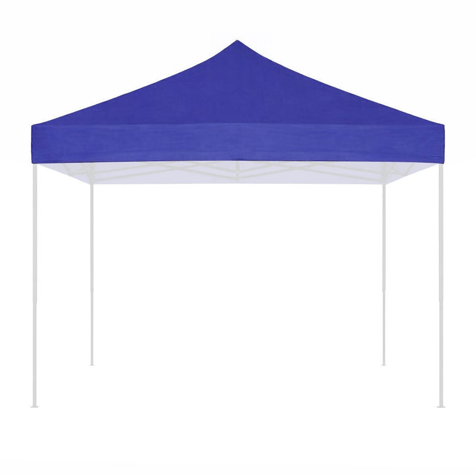 Garden Pavilion Roof Cover 3x3m, 420D PVC, Blue