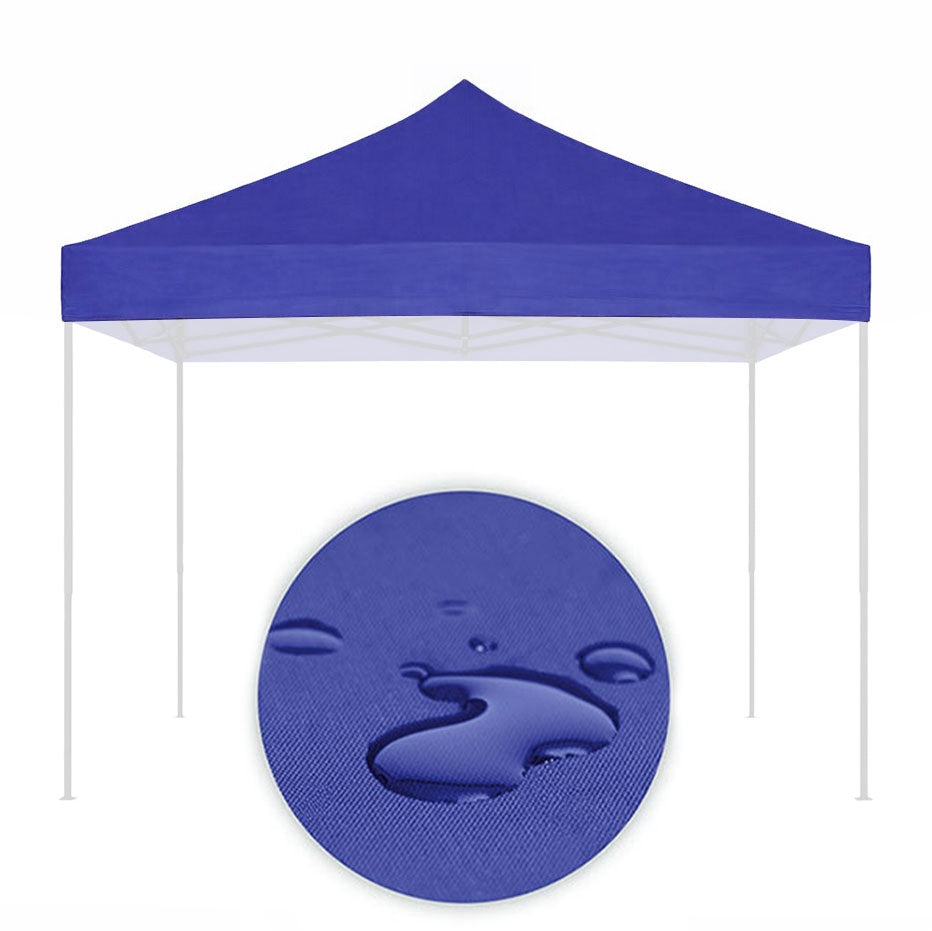 Garden Pavilion Roof Cover 3x3m, 420D PVC, Blue